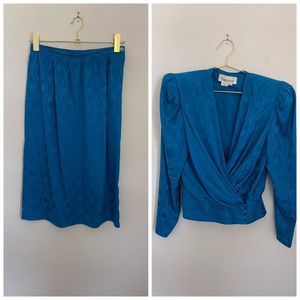 ARGENTI 80s Style Two Piece Set Size 8